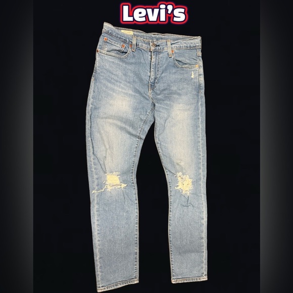 Levi's Other - Levi's Distressed Light Blue Skinny Jeans